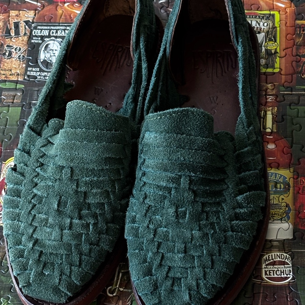 Green Sage Classics Suede - women